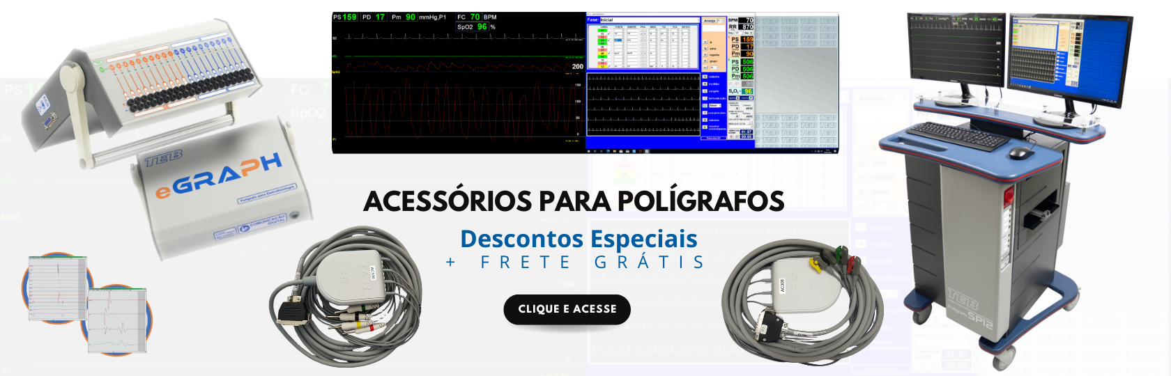 Acessórios Polígrafos